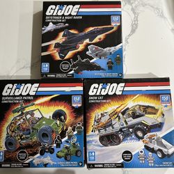 GI Joe Block 150 Piece Construction Set Figure New