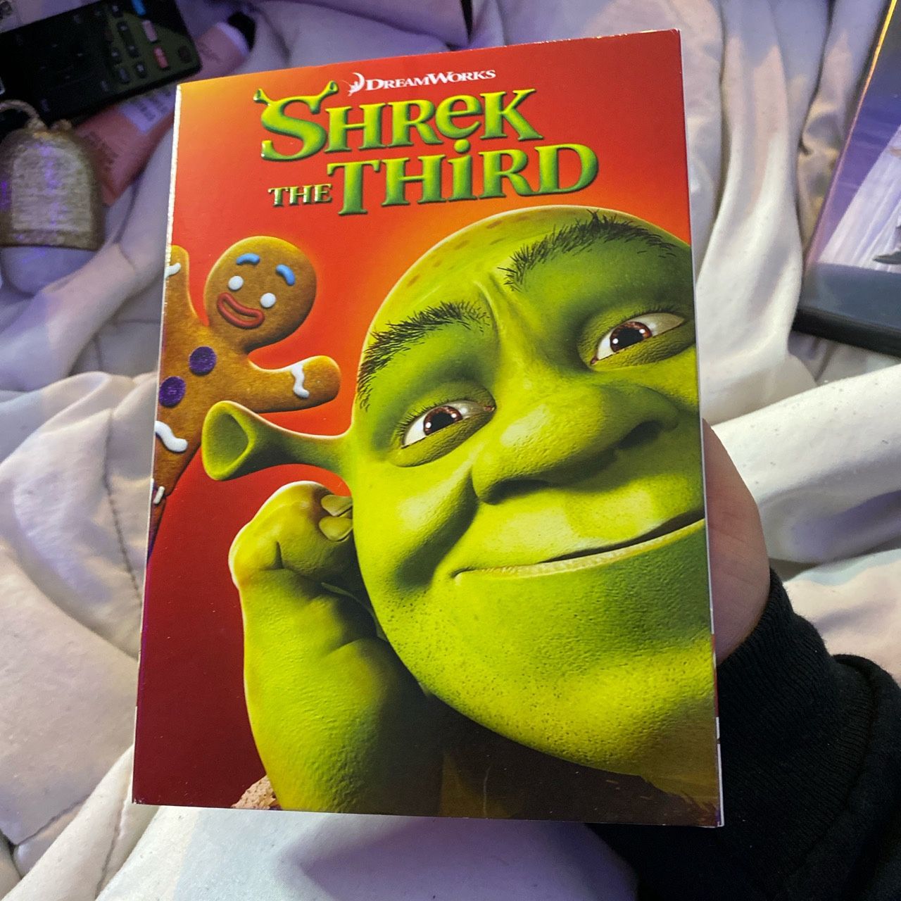 shrek the third movie dvd