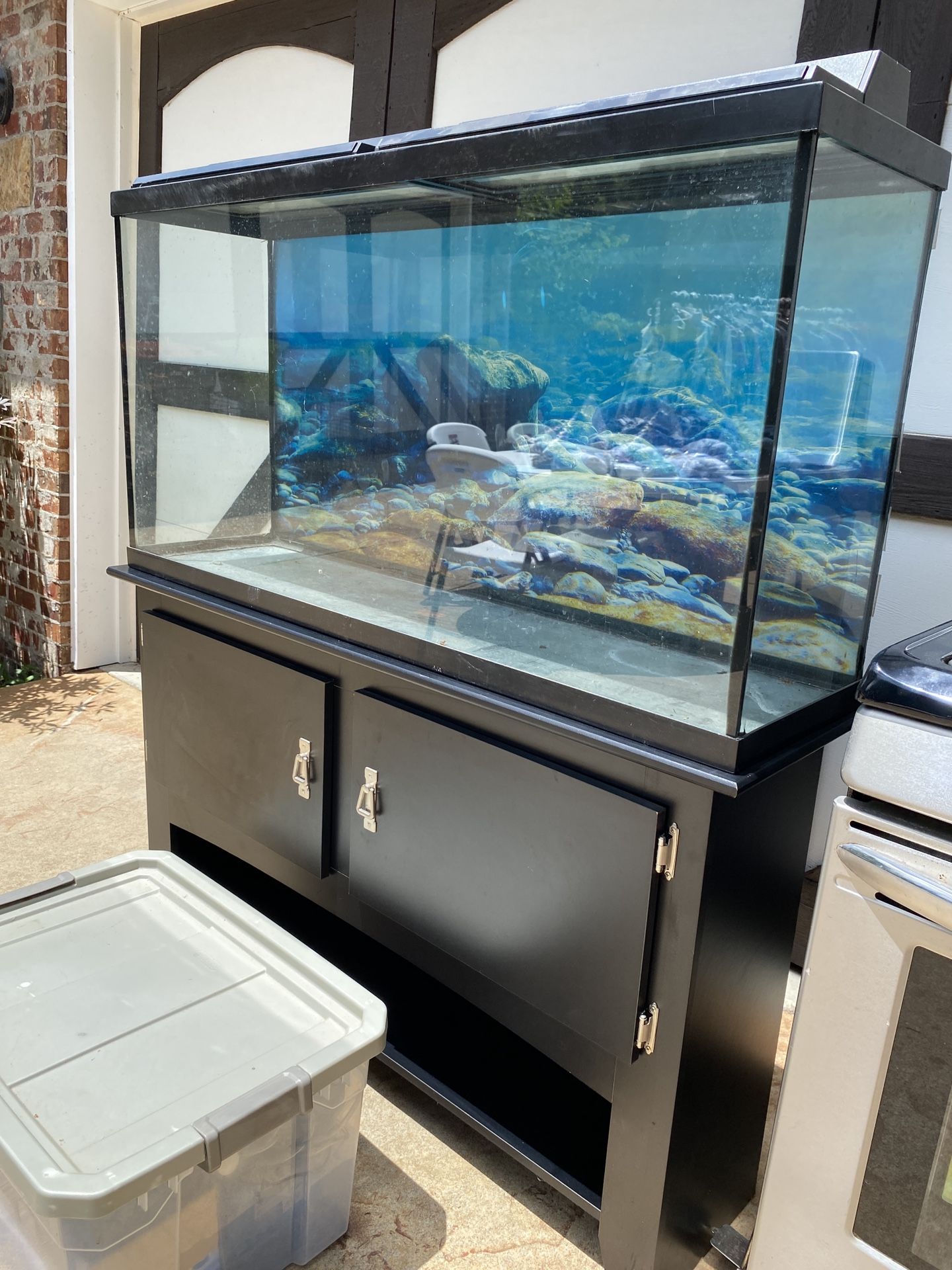 75 Gallon Fish Tank and Stand
