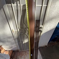 Free vinyl Brown gutter and gutter guard