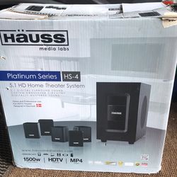 Brand New Hauss Speakers But Missing A Few Wires