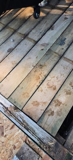Free reclaimed 2x6 treated lumber