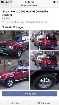 I'm selling my Nissan Xterra 2003 90000 original miles pm for more info asking $$5400 obo
