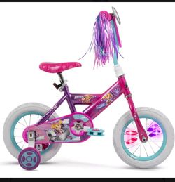 Huffy 52014 Paw Patrol 12-inch Girls' Training Wheel Bike, Pink