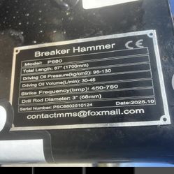 Hydraulic Hammer For Skid Steer