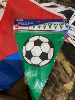Soccer ⚽️ party decorations