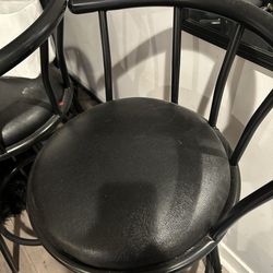 Four bar Stools with bar