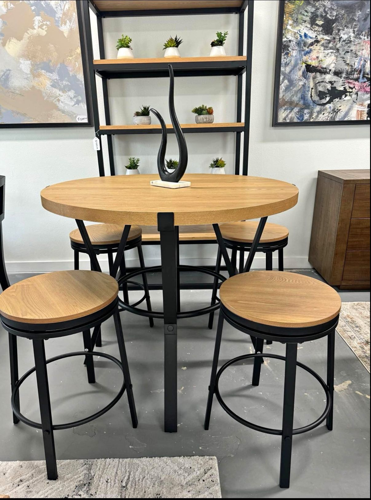 Pick Up Today Solid Wood Round Dining Table
