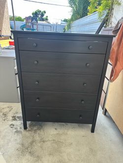 Black ikea koppang dresser