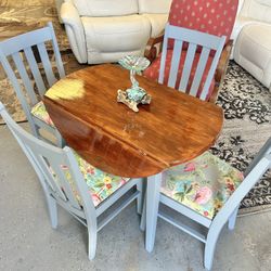 Vintage Drop leaf Dinette Set 
