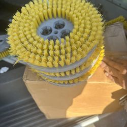 Yellow  Polypropylene Brushes For Cimex Scrubber