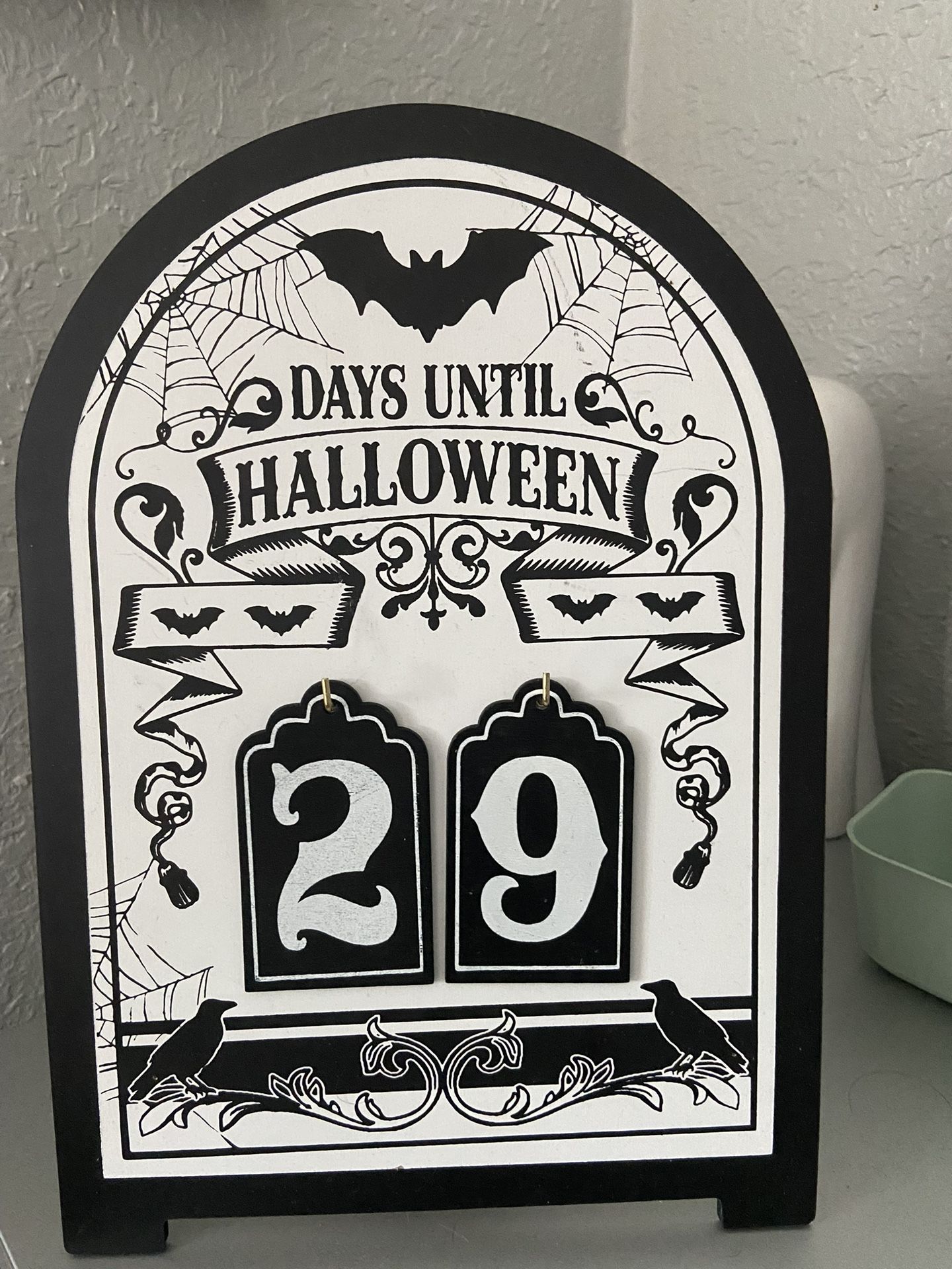 Halloween Countdown Decoration 