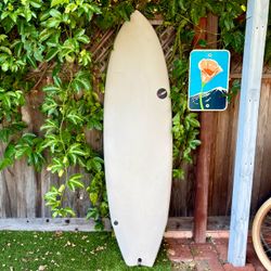 6’4 NSP Fish Surfboard Surf Board Twin Fin (not Channel Islands FireWire mashup lost Rnf 96 Pyzel Js Torq )