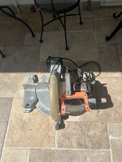 Ridgid 12” Miter Saw