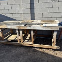 Work Bench- Large And Heavy FREE