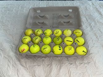 Assorted High End Neon Golf Balls