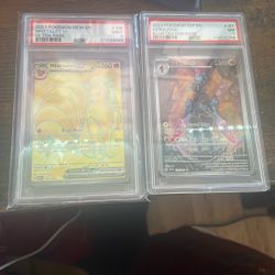 2 Psa Pokemon Slabs Together 