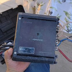 Kenwood Amplifier Audio System 