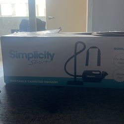Portable Vacuum Simplicity