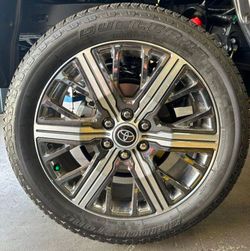 Toyota OEM Alloy Wheel with Bridgestone Dueler Tire