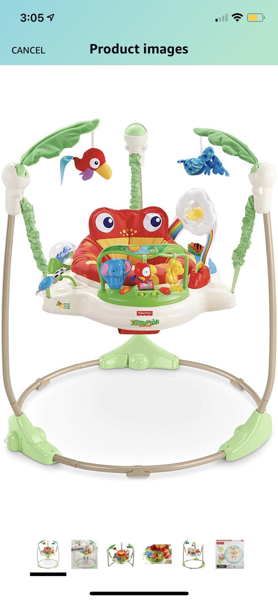 Fisher-Price Rainforest Jumperoo,