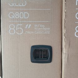 SAMSUNG 85"INCH QLED 4K Q80D