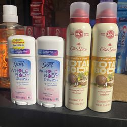 Old spice & Degree Deodorant $7 Each 