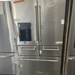 New KitchenAid 25.8 cu. ft. French Door Refrigerator with Platinum Interior in Stainless Steel