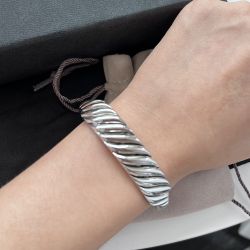 David Yurman 925 Sterling Silver Cuff Bracelet 