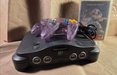 N64 Console with controller & game