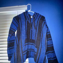 Kids Baja Hoodie (Mexican Baja Jacket) – Size Medium (12-14)