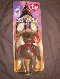 Beanie Baby Britania the bear