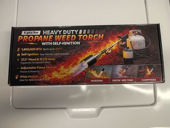 Heavy duty propane torch