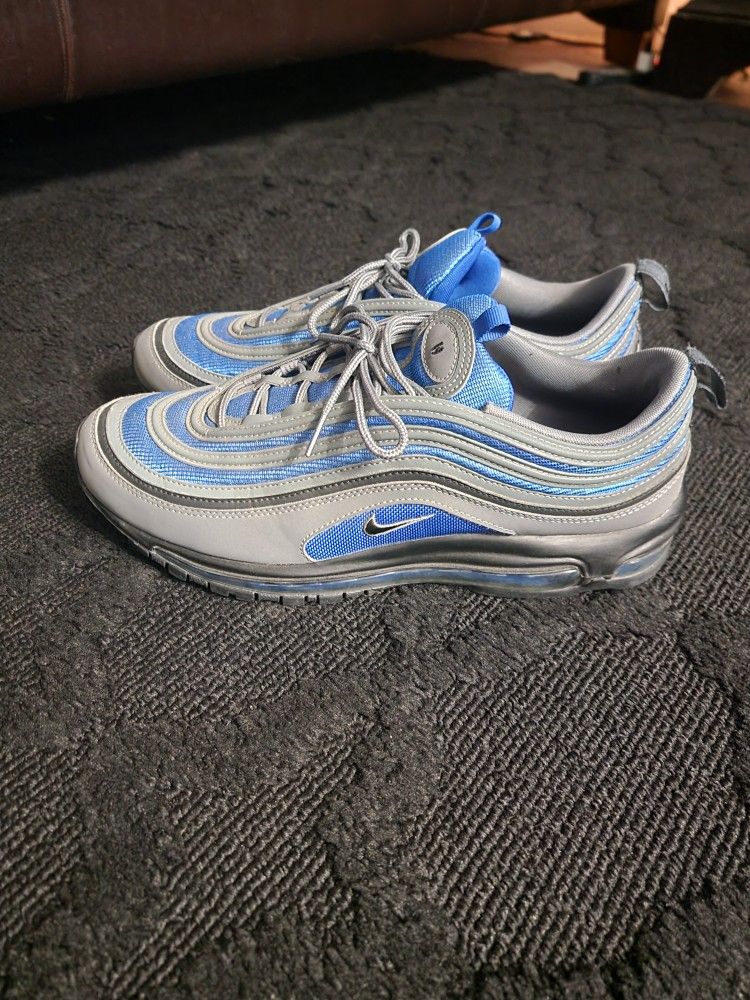 Blue Air Max 97 Classic Custom Blue Nike 97 Air Max Size