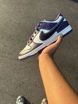Nike Dunk Low “Purple Chenille Swoosh”