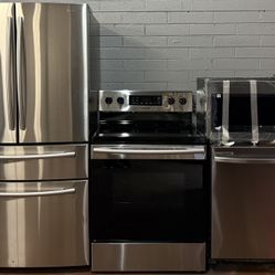 Stainless Steel Appliances Package 