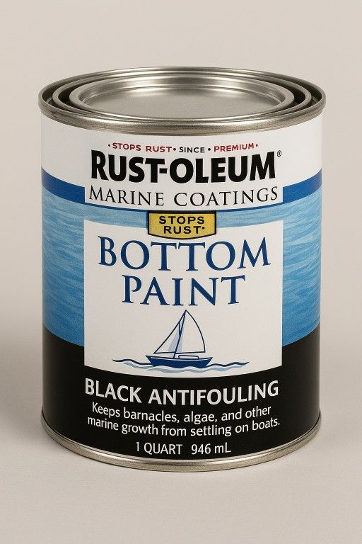 Rust‑Oleum Marine Bottom Paint – Black Antifouling (Unopened)