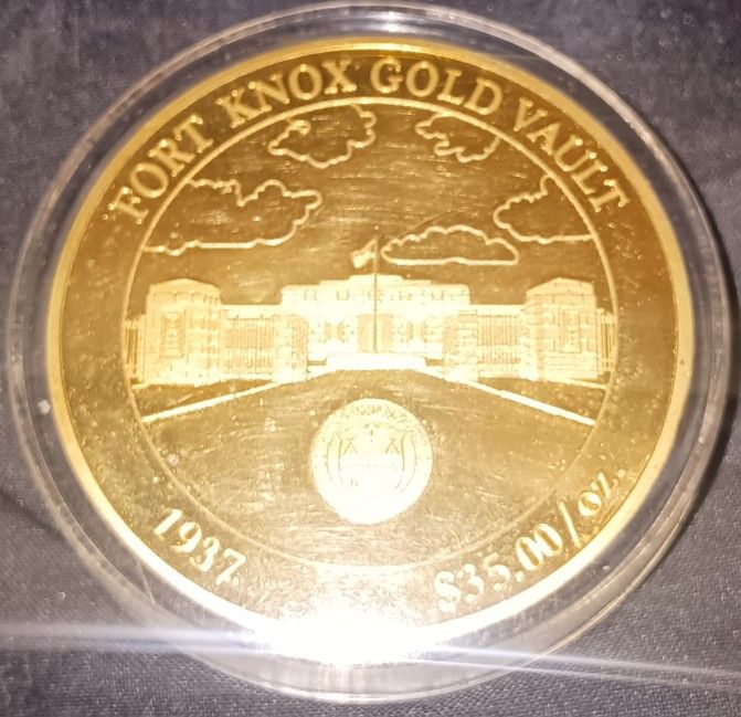 1937 U.S. / Fort Knox Gold Vault Commemorative Coin