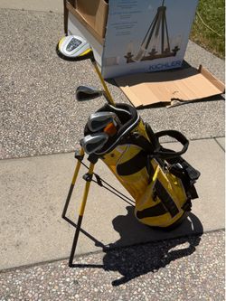 Kids Golf Bag and Clubs