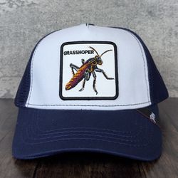 Goorin Bros The Farm Animal Hocus Locust Grasshopper Trucker Hat Exclusive Limited Holo Tags Labels New