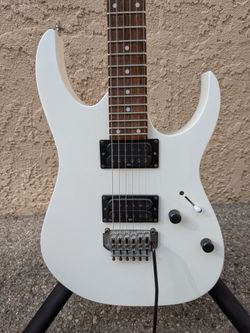 Ibanez RG 120 Indonesia White Electric Guitar HH Tremolo 24 Jumbo Frets 