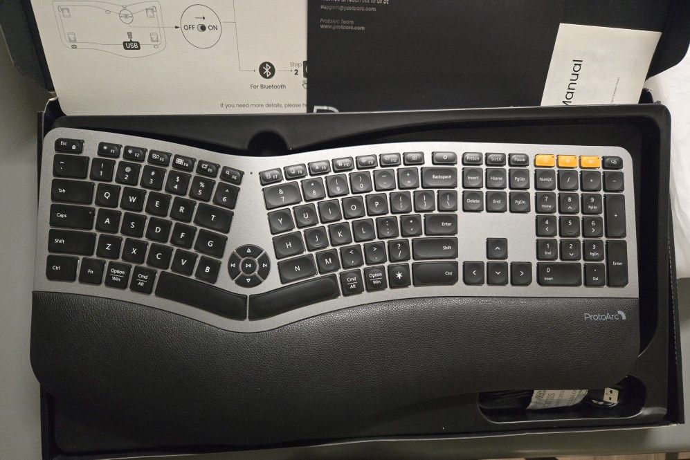 ProtoArc Ergonomic Wireless Keyboard / Open to trade