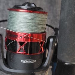 Fishing Rod And Line