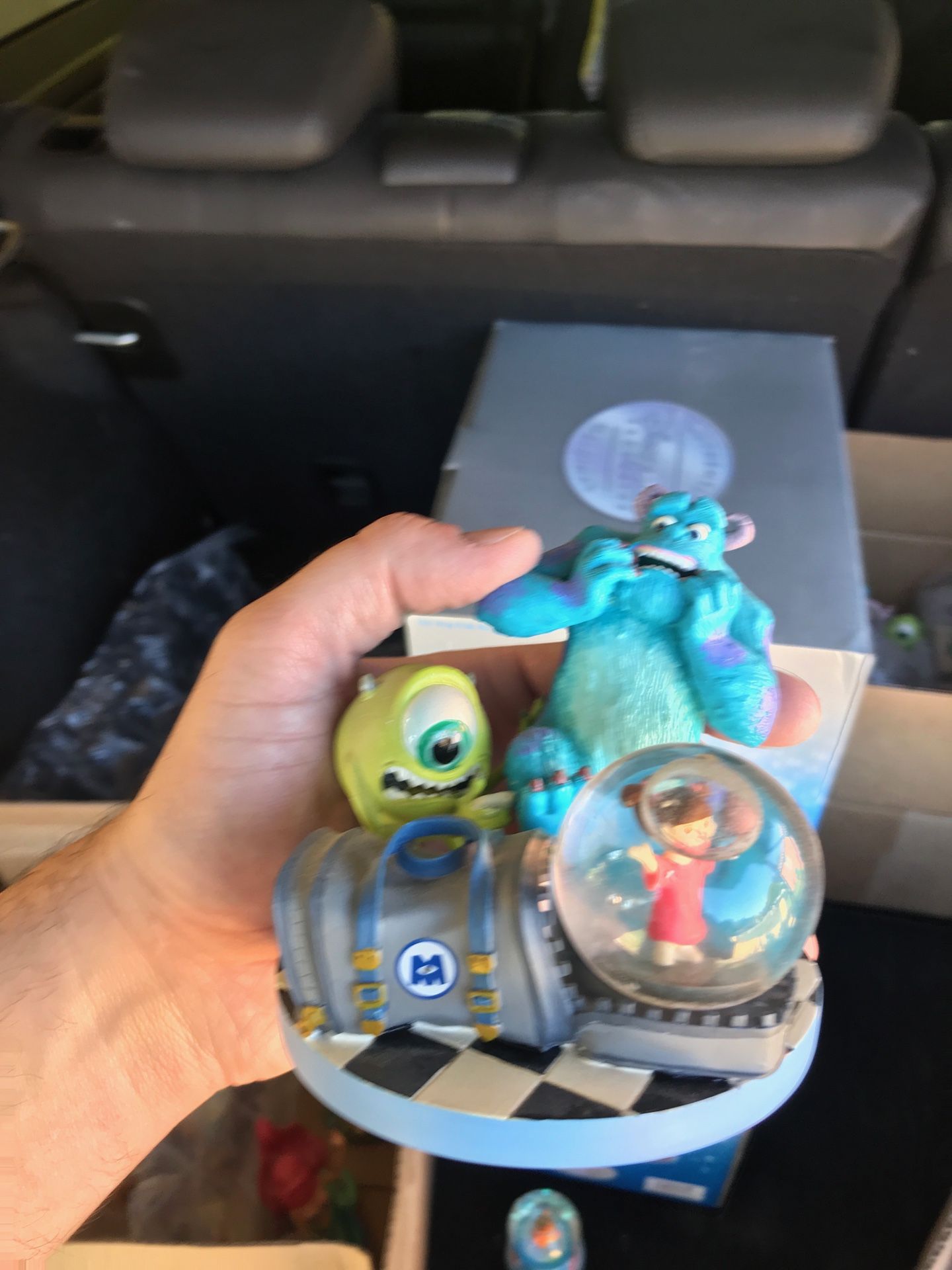 Disney Monster Inc. Mini Snow Globe