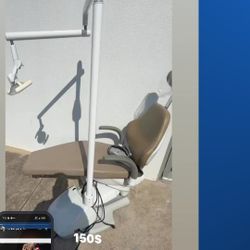 Exam / Dentist Tattoo chair With Lights Clean condition 