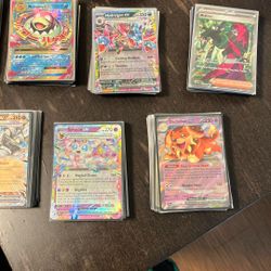 Pokemon Lot Of Holos. Full art Ex And More.