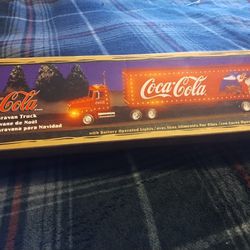 Coca-Cola Christmas Carving Truck
