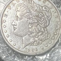 1896 Morgan Dollar 