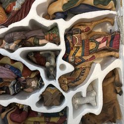 Vintage Nativity Set 