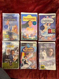 Disney VHS Tapes